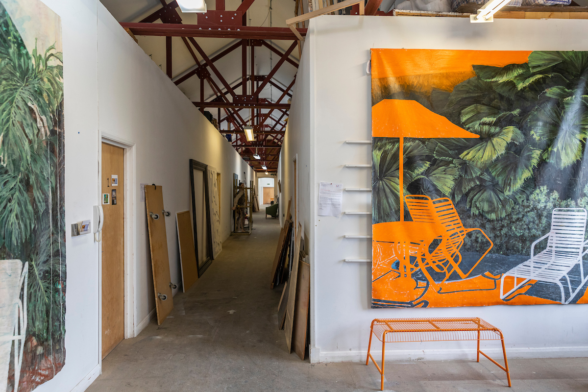 Artists studio available, Studio 6 at Hythe Road Studios, West London