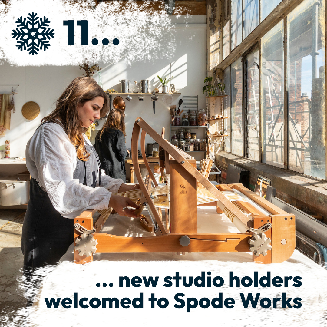 Nadine Wilde, ACAVA artist at Spode Works Studios