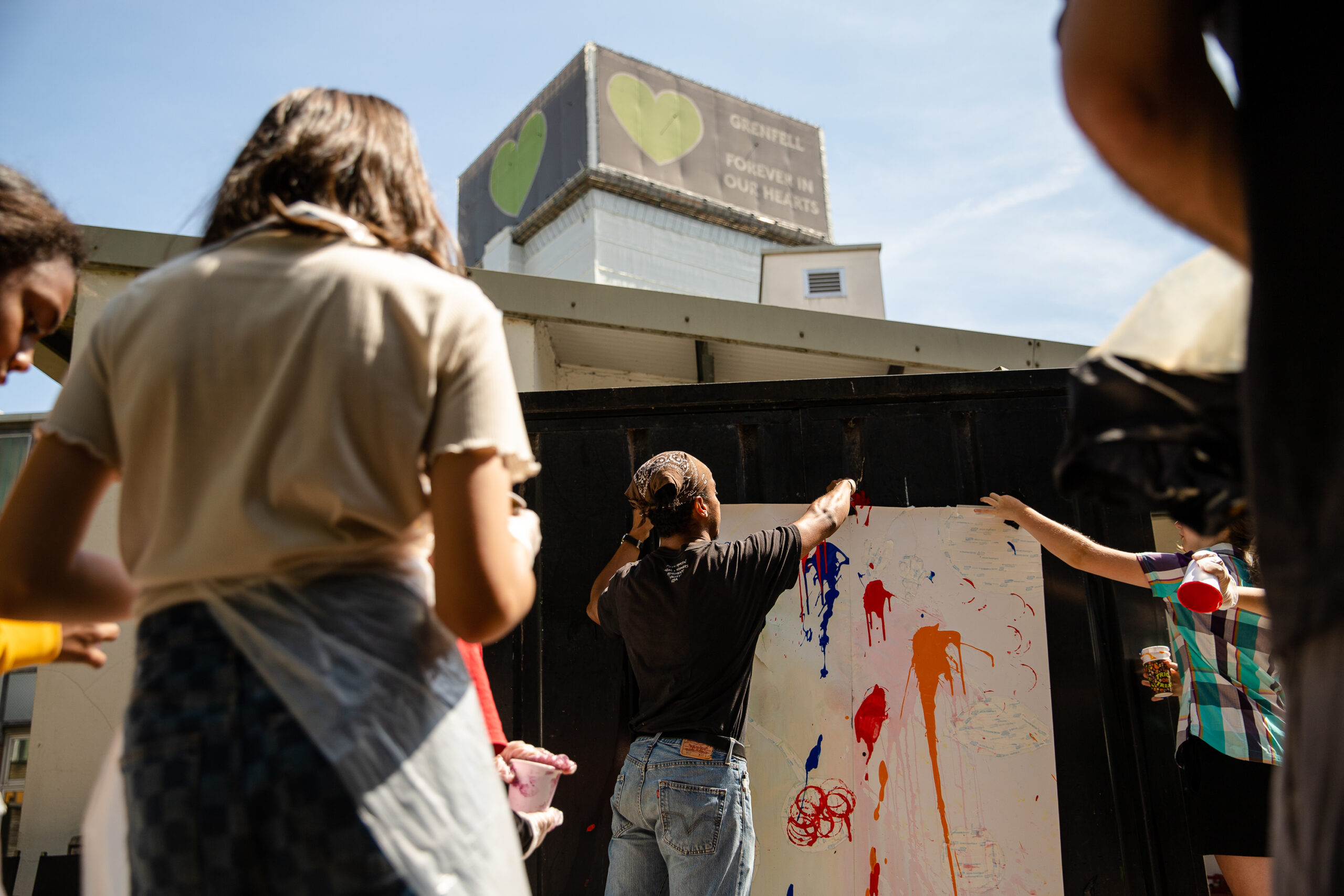 art workshop for children hosted at ACAVA's Blechyden studio. Photos by Jason Garcia on behalf of ACAVA Shoots