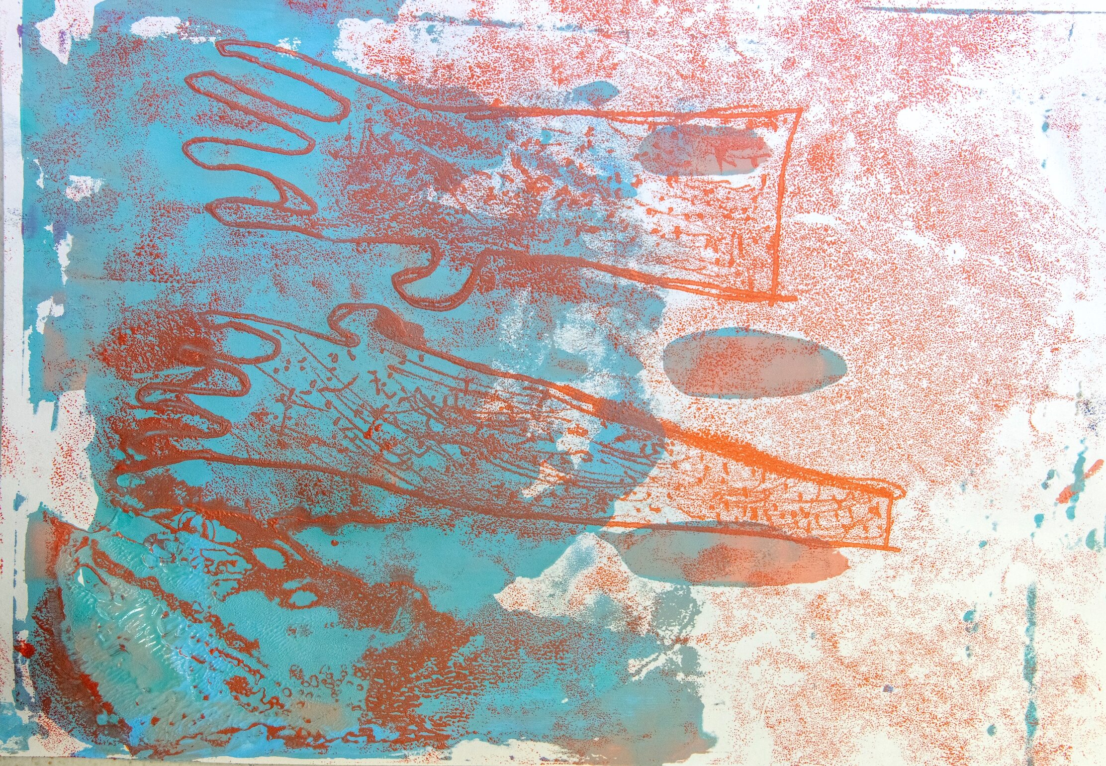 Work by students from Bevington Primary School, Young London Print Prize. Photo by ACAVA Shoots (Zute Lightfoot)
