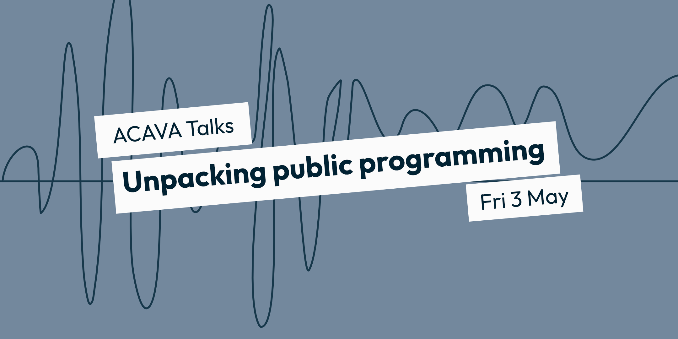 Webinar: Unpacking public programming